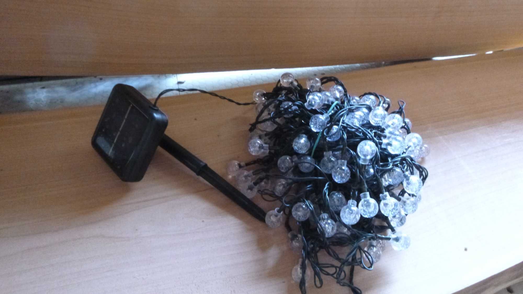 Lampki ogrodowe solar