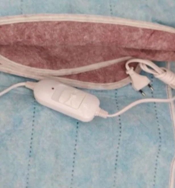 Простирадло електричне, флісова ковдра з підігрівом