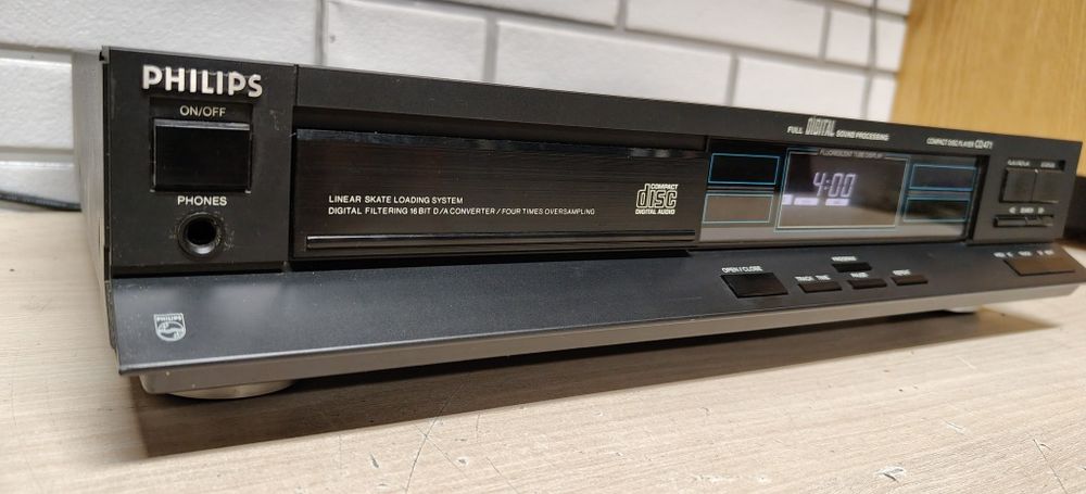 Odtwarzacz CD player Philips CD 471. TDA 1541