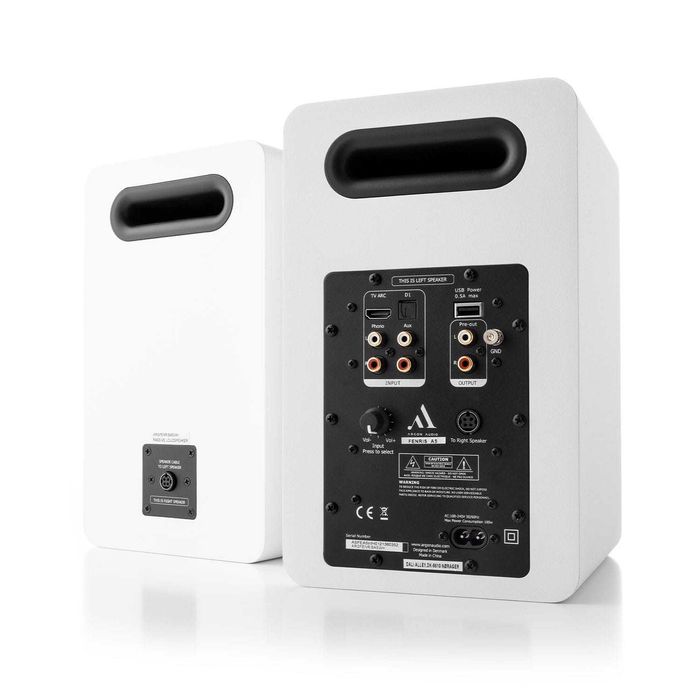 Argon Audio Fenris A5 Białe Kolumny Aktywne HDMI ARC PHONO SKLEP