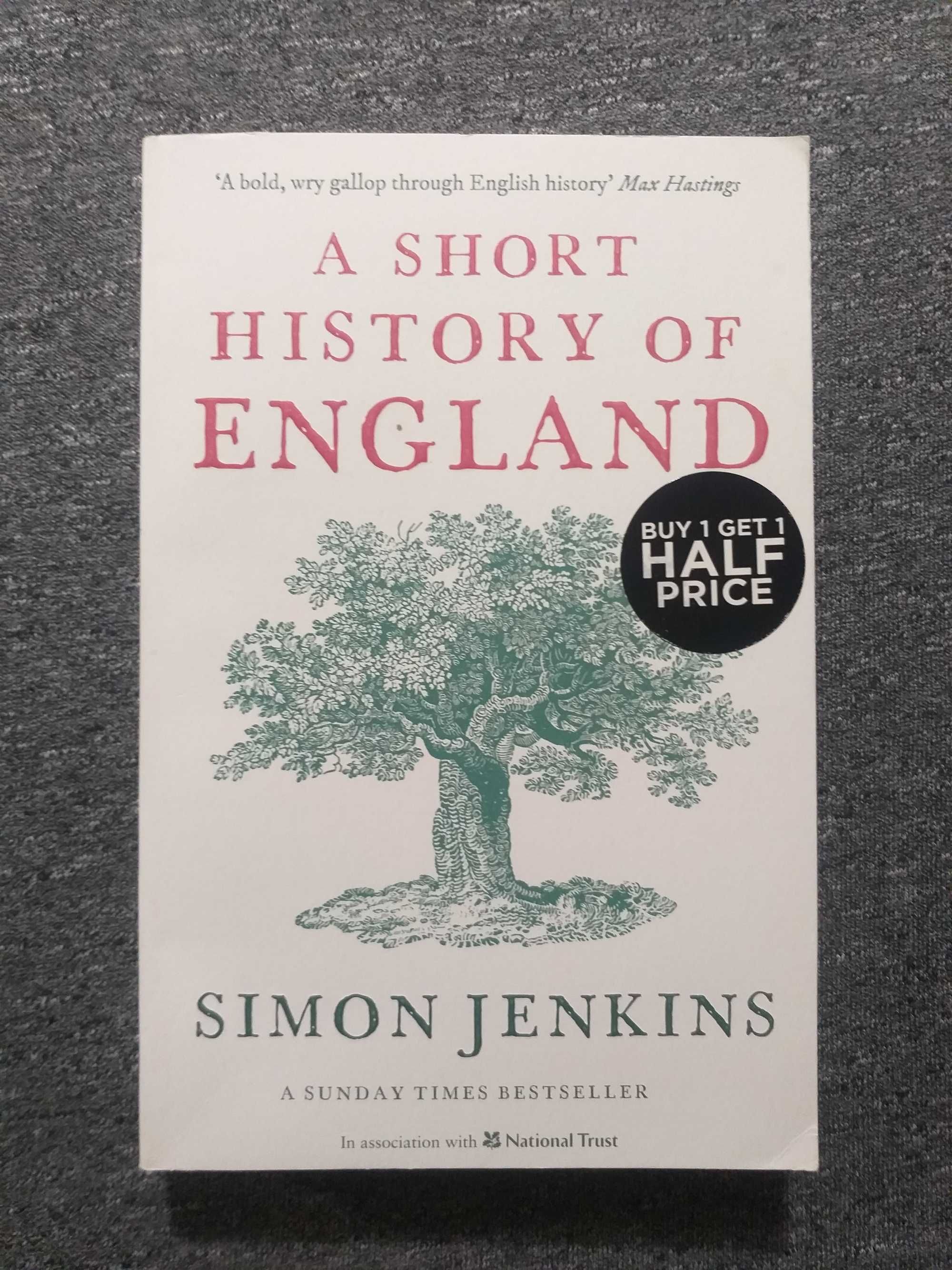 «A SHORT HISTORY OF ENGLAND» Simon Jenkins. Англійською! Глянцеві фото