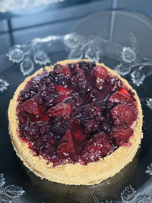 Cheesecake frutos vermelhos