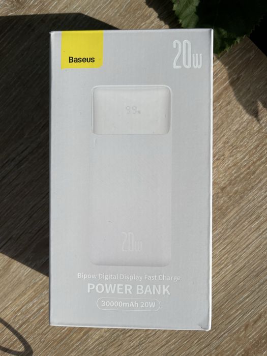 Повербанк Baseus Bipow Digital Display 30000mAh 20W