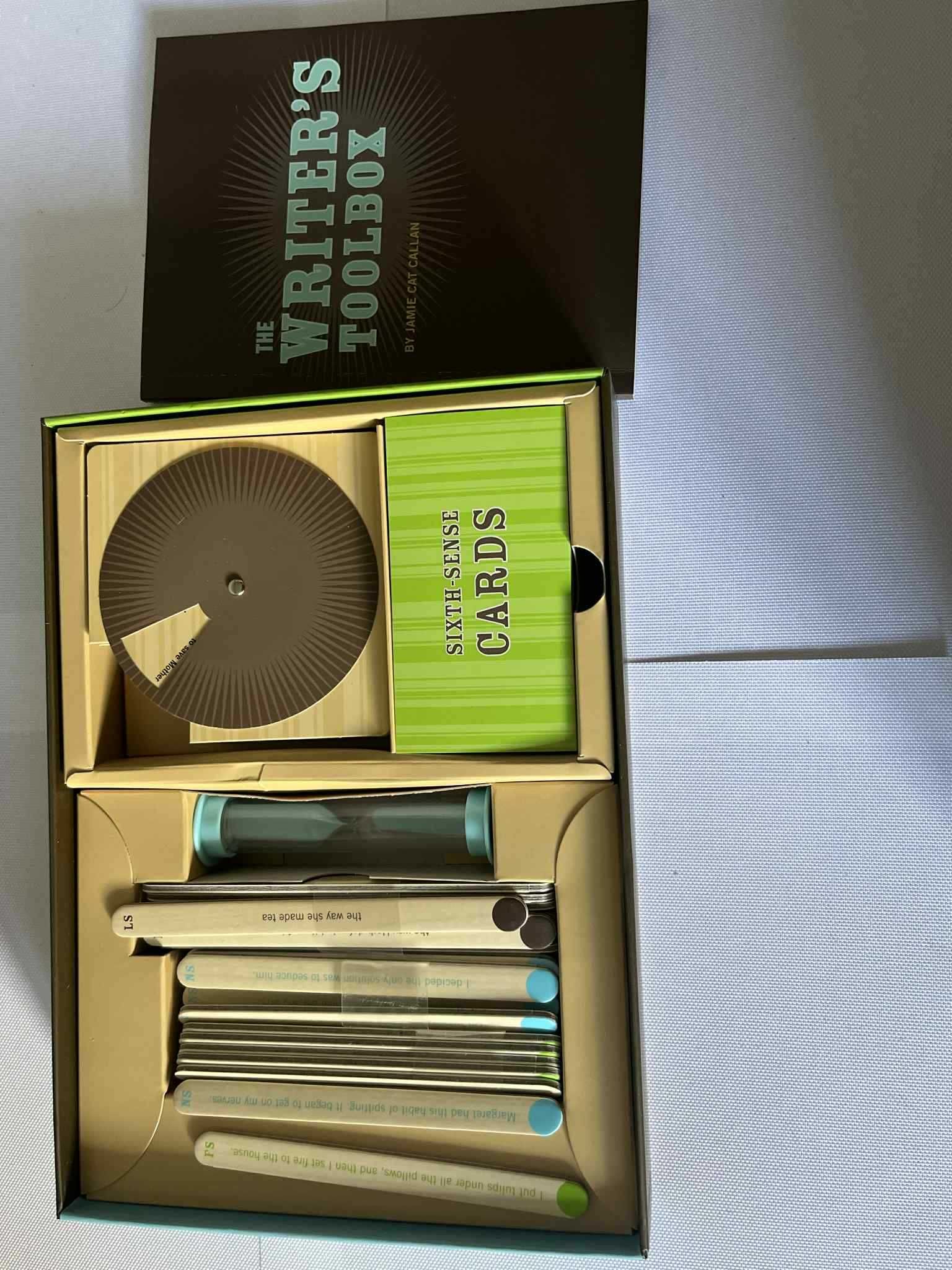 Gra karciana The Writer's toolbox wersja angielska