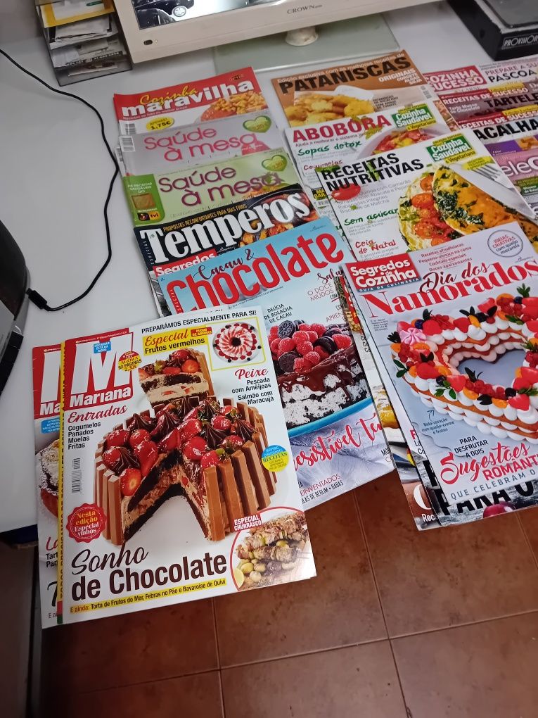 Livros de cozinha  lote com + de 300 fachicolos