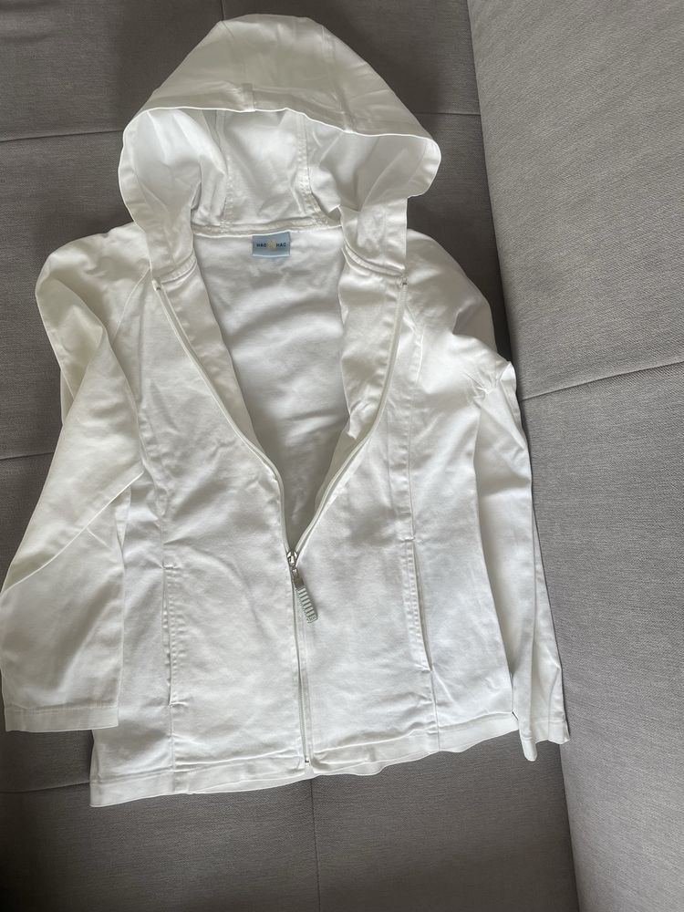 Bluza damska z kapturem - na suwak