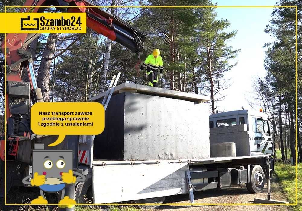 Nowy Żmigród - Szambo betonowe / Zbiornik - transport i montaż