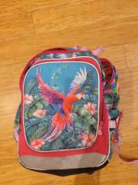 Plecak topgal różowy, papuga chilli tornister szkolny