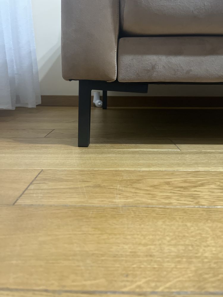 Sofa aksamitna 3 osobowa
