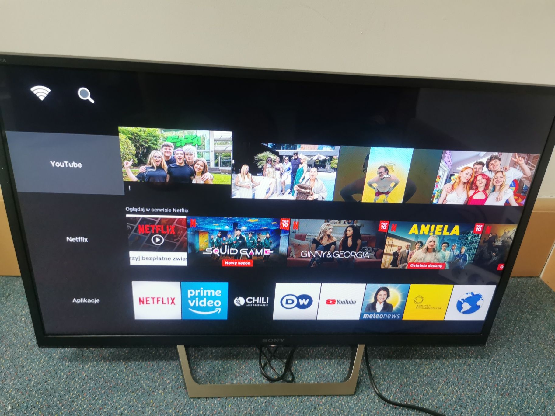 Sony 32 dvbt2 transport