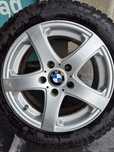Felgi 5x120 r16 z oponami zimowymi