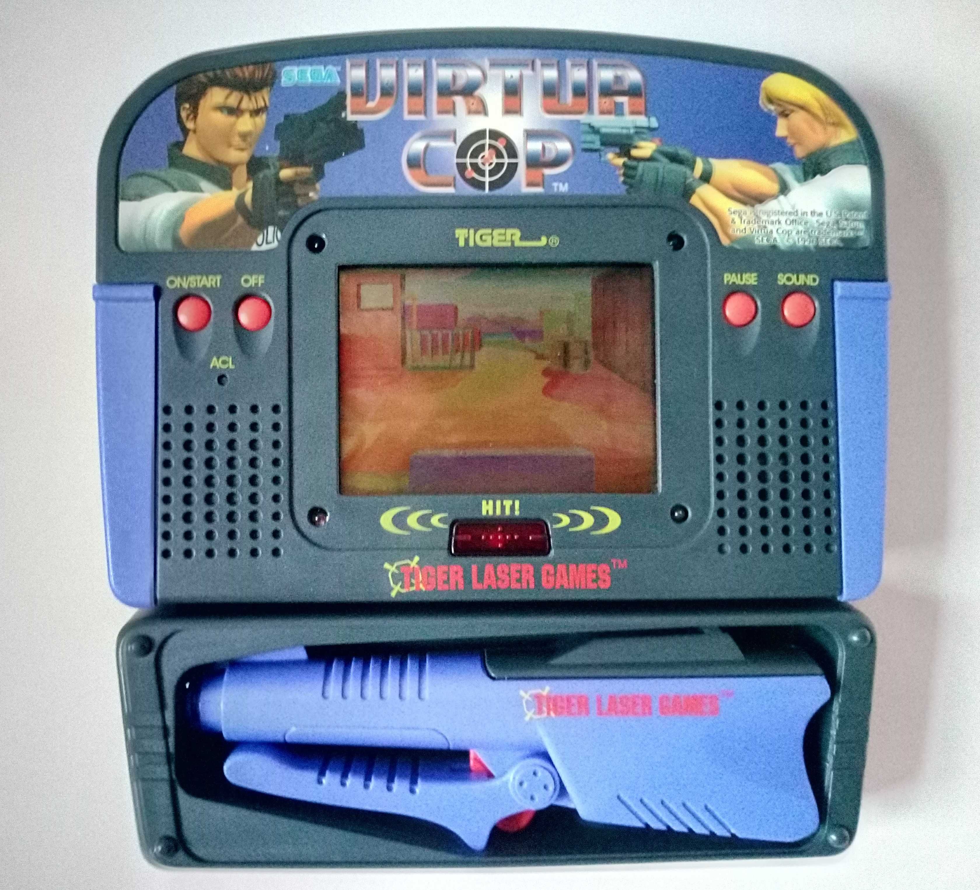 Sega Virtua Cop Handheld Tiger Laser Games - 1996r.