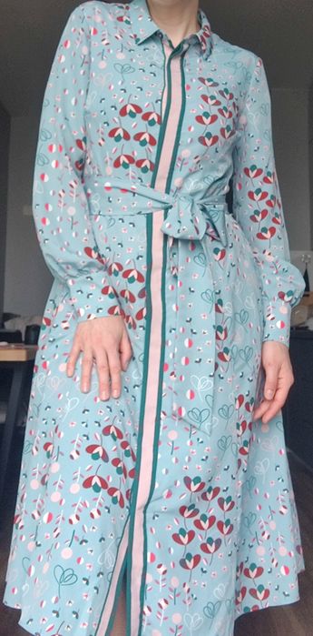 Нова! Сукня плаття з оригінальним принтом S-М