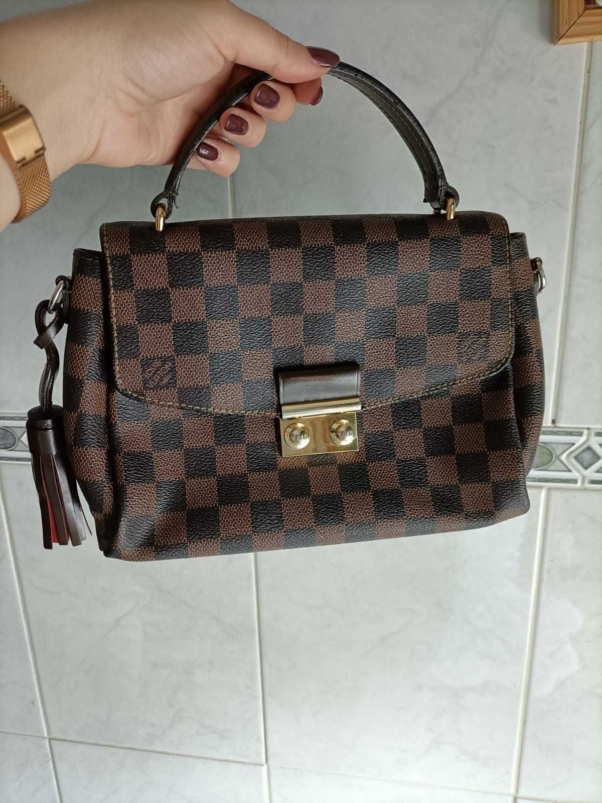 Mala tipo LV Croisette Damier