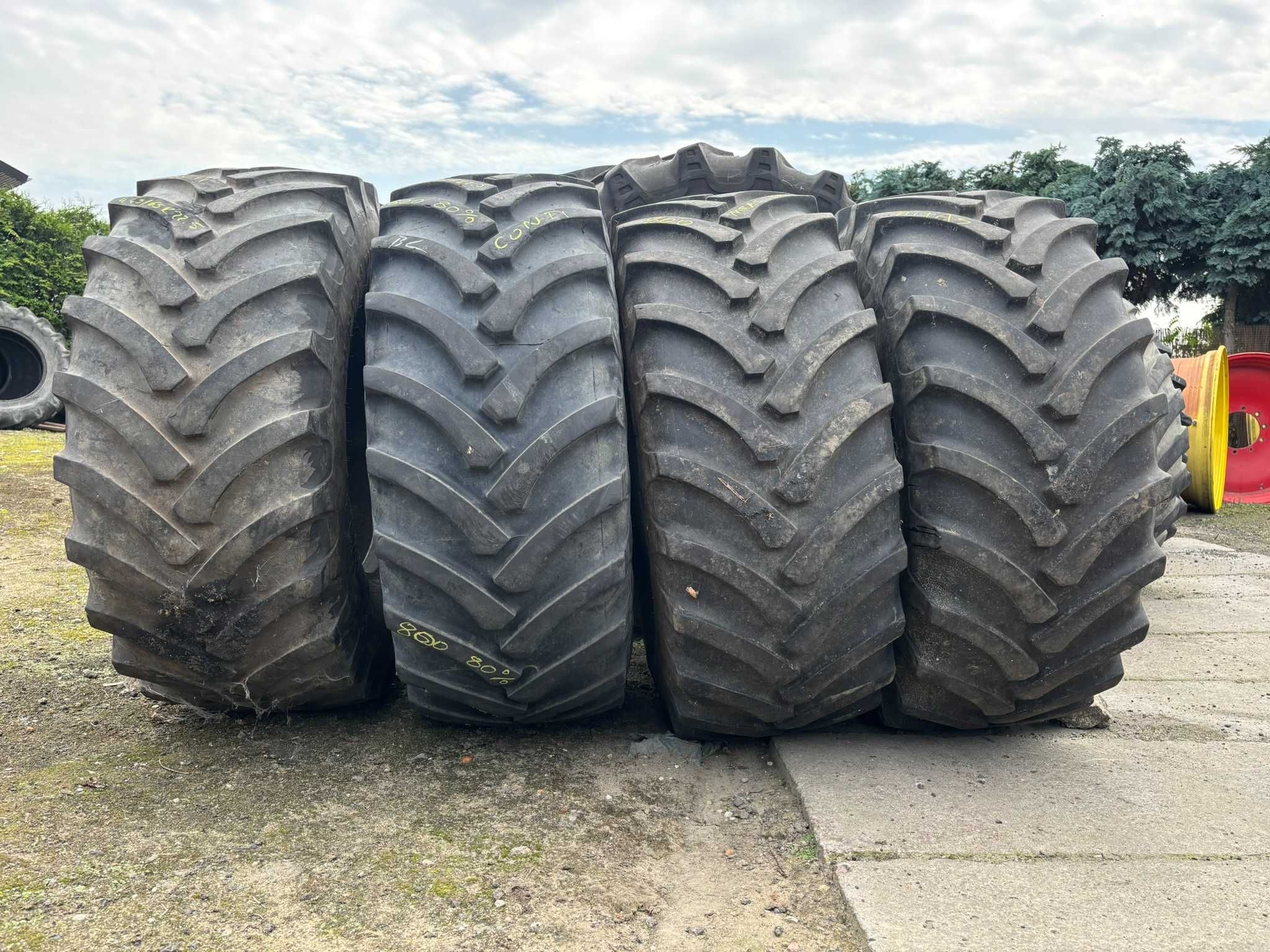 Opona Opony Rolnicze 445/65R22.5 Continental Mitas Contract AC70+ 80%