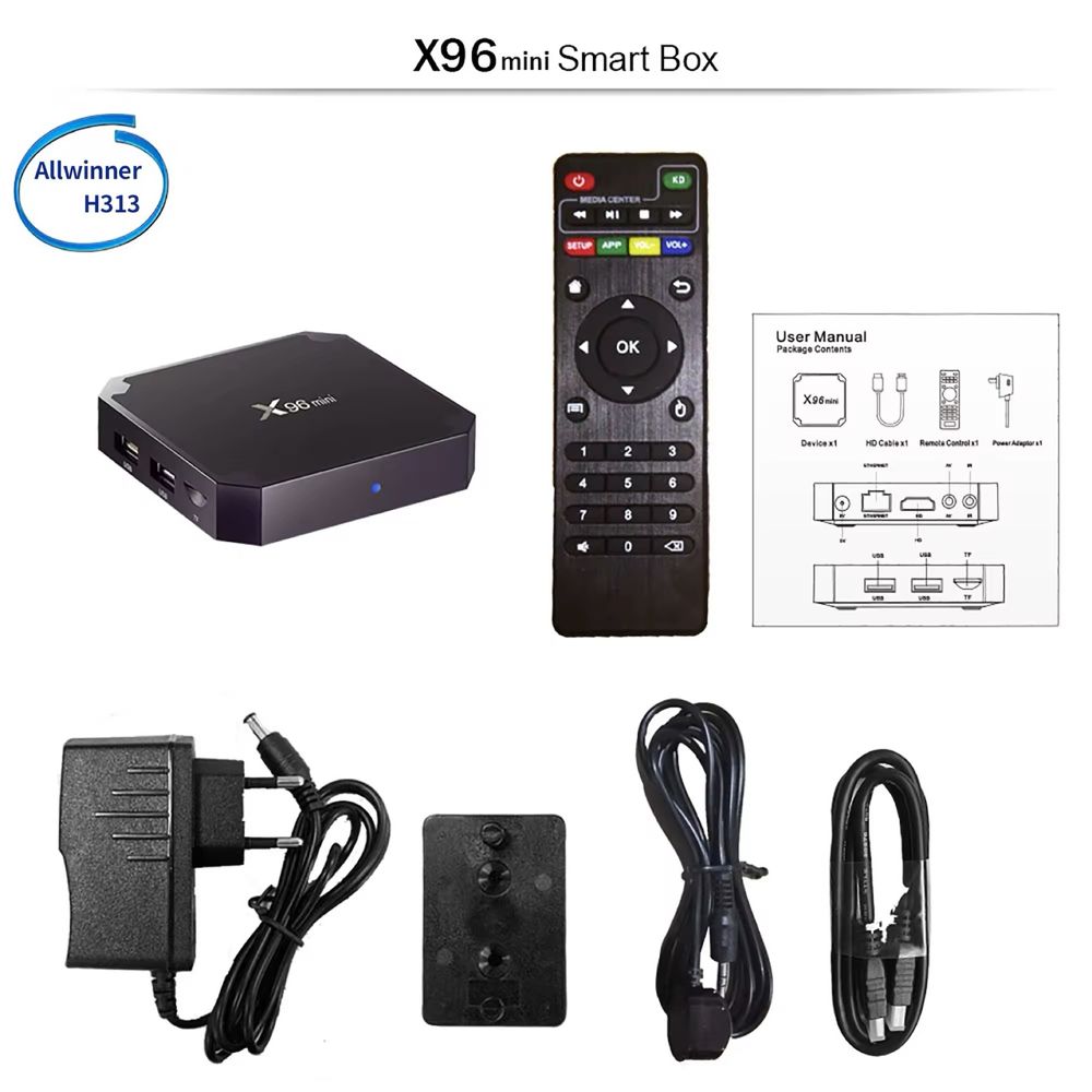 Box Android 9.0, nova, nunca usada