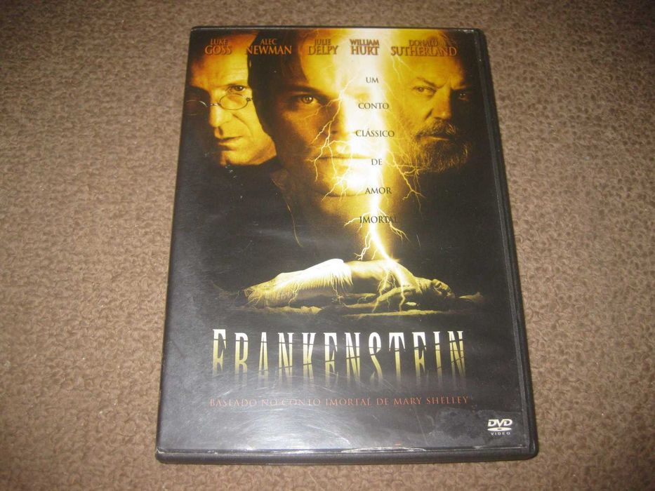 DVD "Frankenstein" com Donald Sutherland