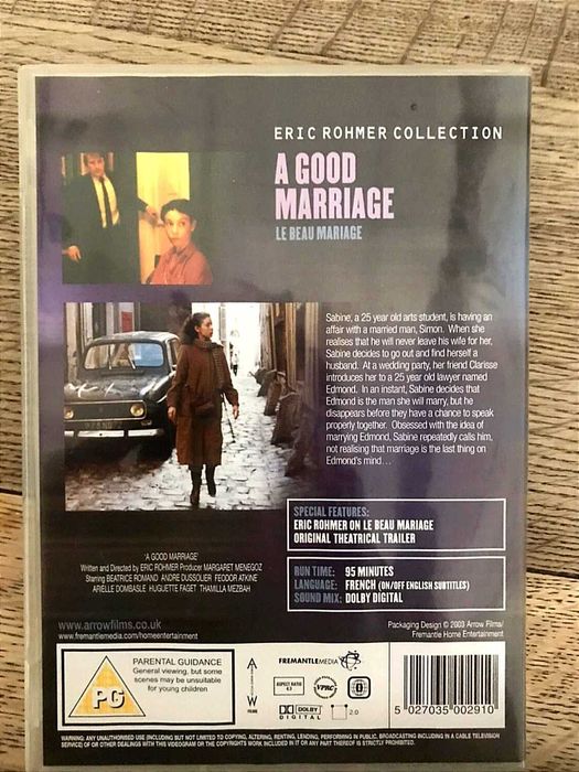 Cinema Autor de Culto Eric Rohmer DVD