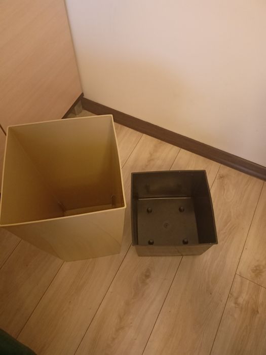 Donica na kwiaty, duża z wkładem, jasny beż