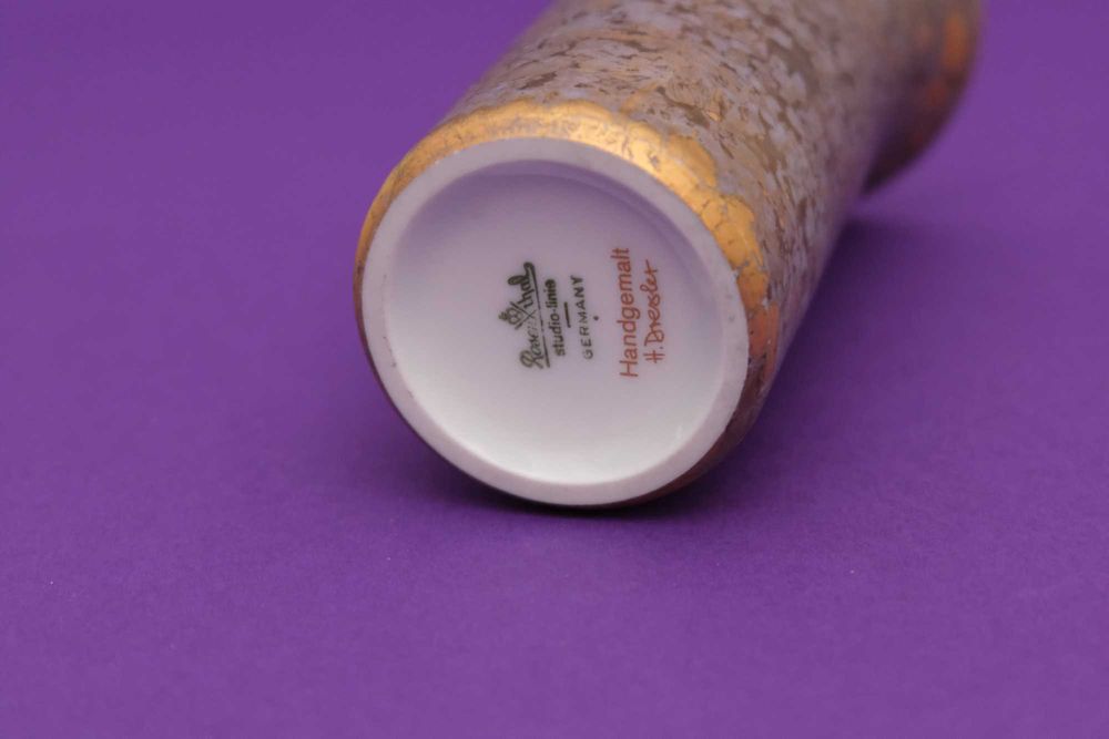 Porcelanowy wazon Rosenthal studio-line, proj. H. Drexler, l. 80.