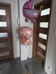 Balony baby shower it's a girl