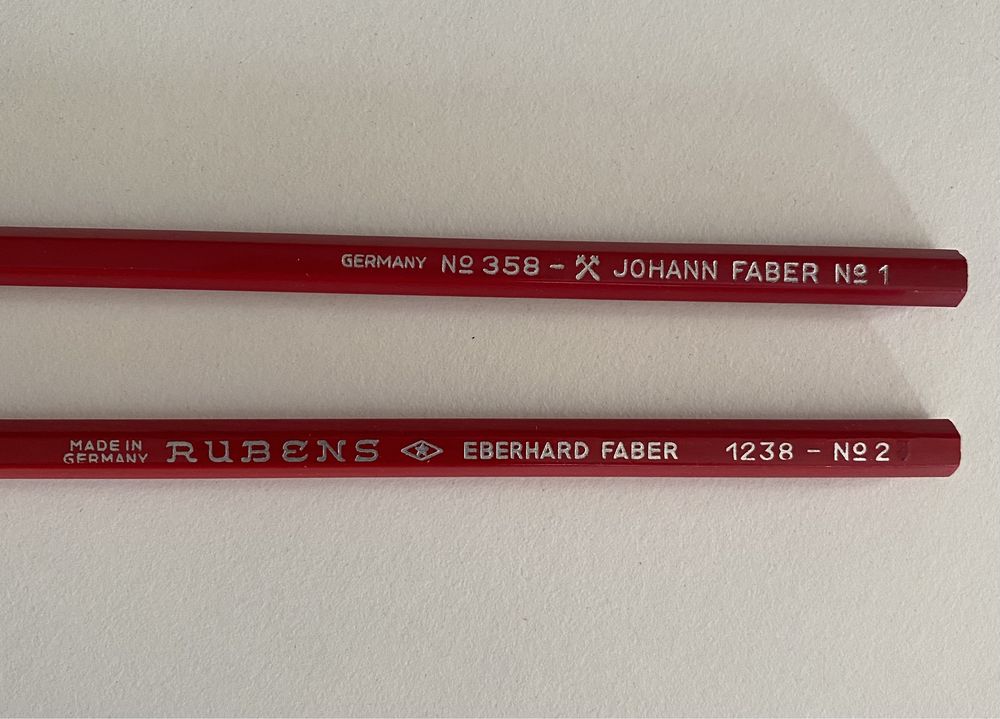 Lápiz de coleção Johann Faber e Eberhard Faber