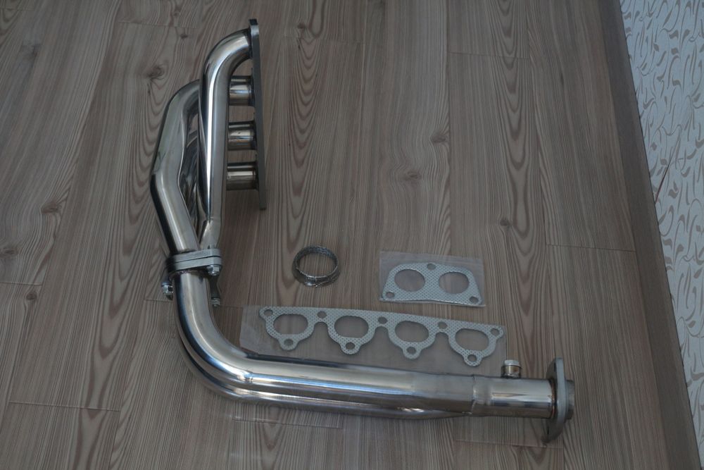 Выпускной коллектор Honda Civic D-серии 4-2-1, (Хонда, CRX тюнинг )