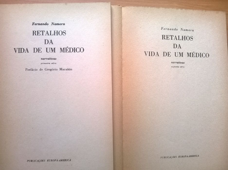 Retalhos da Vida de Médico (2 vols.) - Fernando Namora (portes grátis)