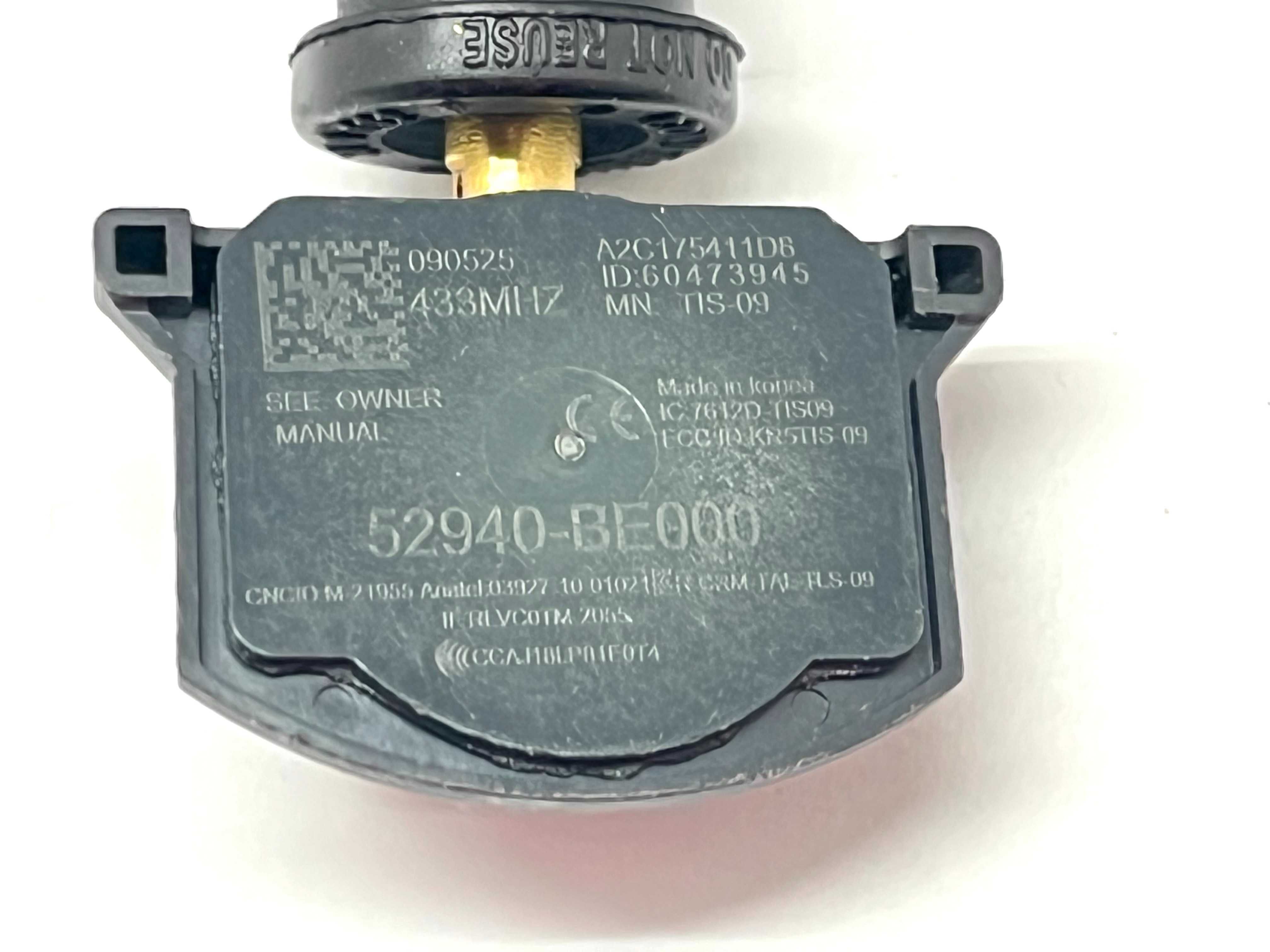 1x czujnik ciśnienia TPMS KIA CEED HYUNDAI KONA 52940-BE000