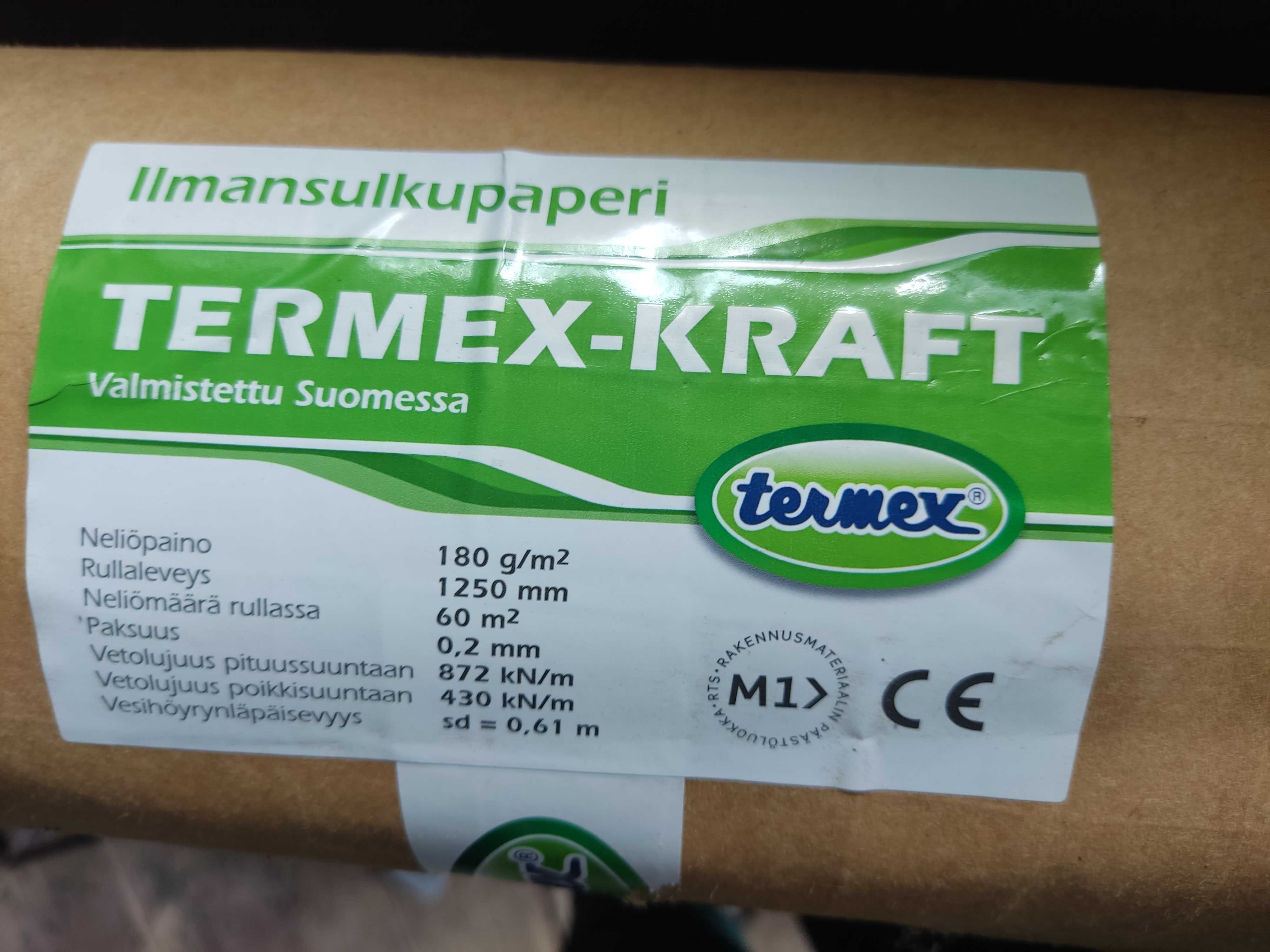 Теплоізоляція Ekovilla X5, Termex-Kraft, Termex Eriste Oy (Фінляндія)