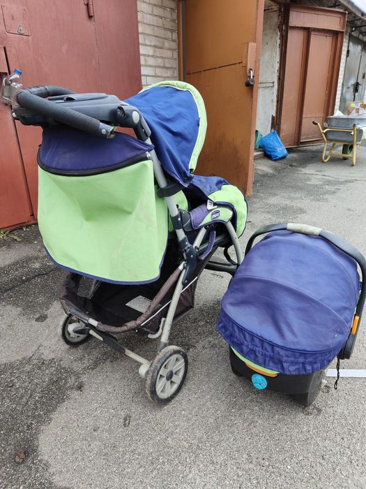 дитячий візок + люлька Chicco,