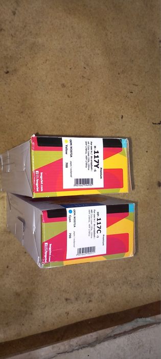 Tonery do drukarki HP Color laser INO premium 117y 117c