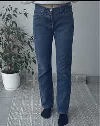 szerokie spodnie jeansy boyfriend top shop W25