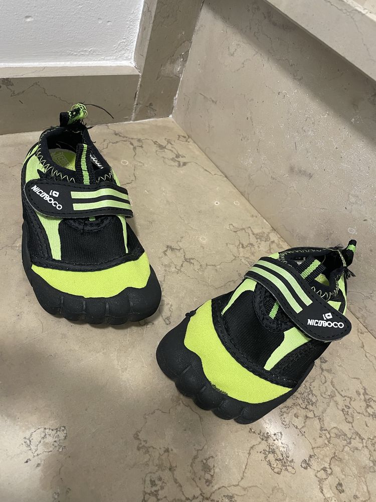 Calçado aquático criança, Aquashoes, tamanho 24