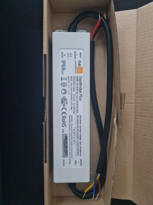 Zasilacz 12V/5A sterownik led