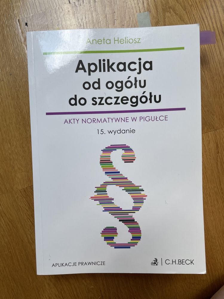 Aplikacja od ogółu do szczegółu 15 wydanie Aneta Heliosz 2024 r.