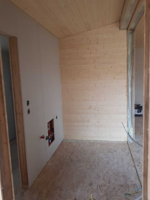 Domek drewniany caloroczny 35m do przeniesienia