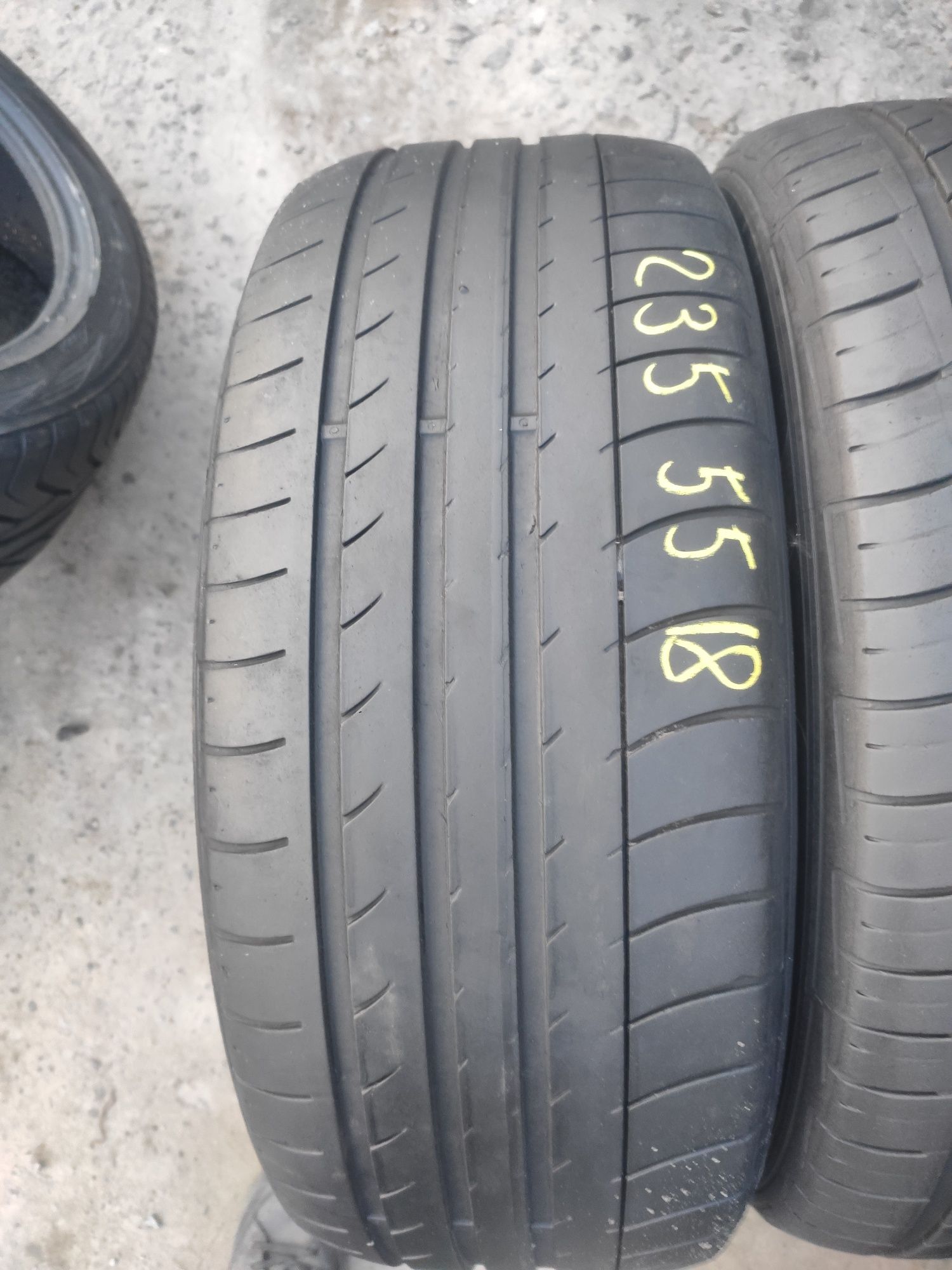 Шини літні 235 55 r18 Dunlop sportmaxx, 5mm, 2020r,