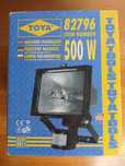 MO15 lampa halogenowa 500w z czujnikiem ruchu