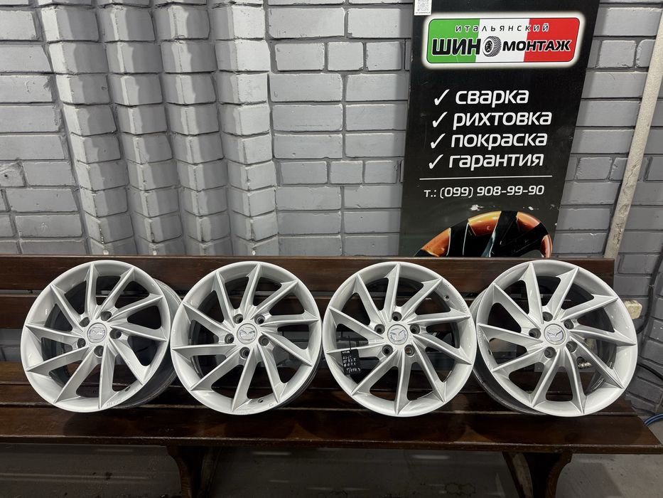 99 Литые немецкие диски Mazda 5/114,3 R17 et52,5