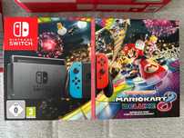 Nintendo Switch 1 + Mario Kart 8 Deluxe - NOWE!
