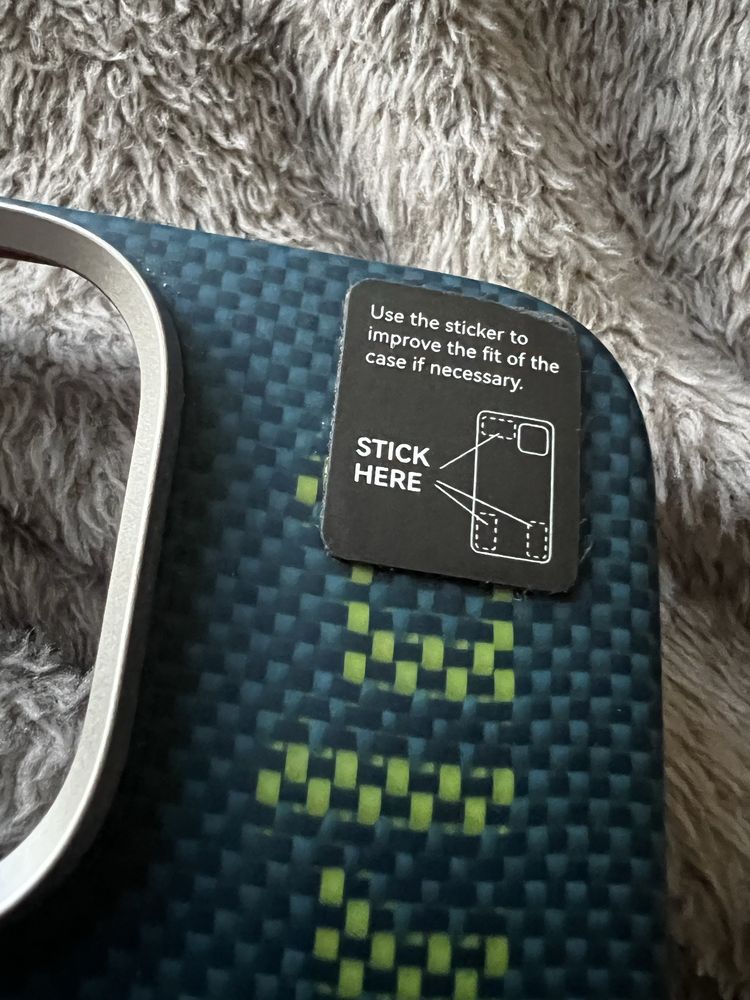Чехол Pitaka Tactile Woven Case Hello World for iPhone 16 Pro Max