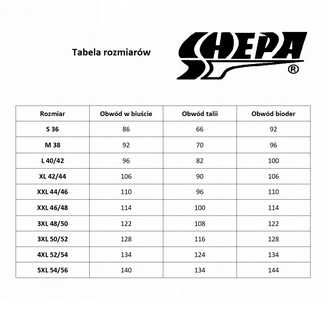 Kostium kąpielowy/strój sportowy SHEPA model 043/rozmiar XL/czarny