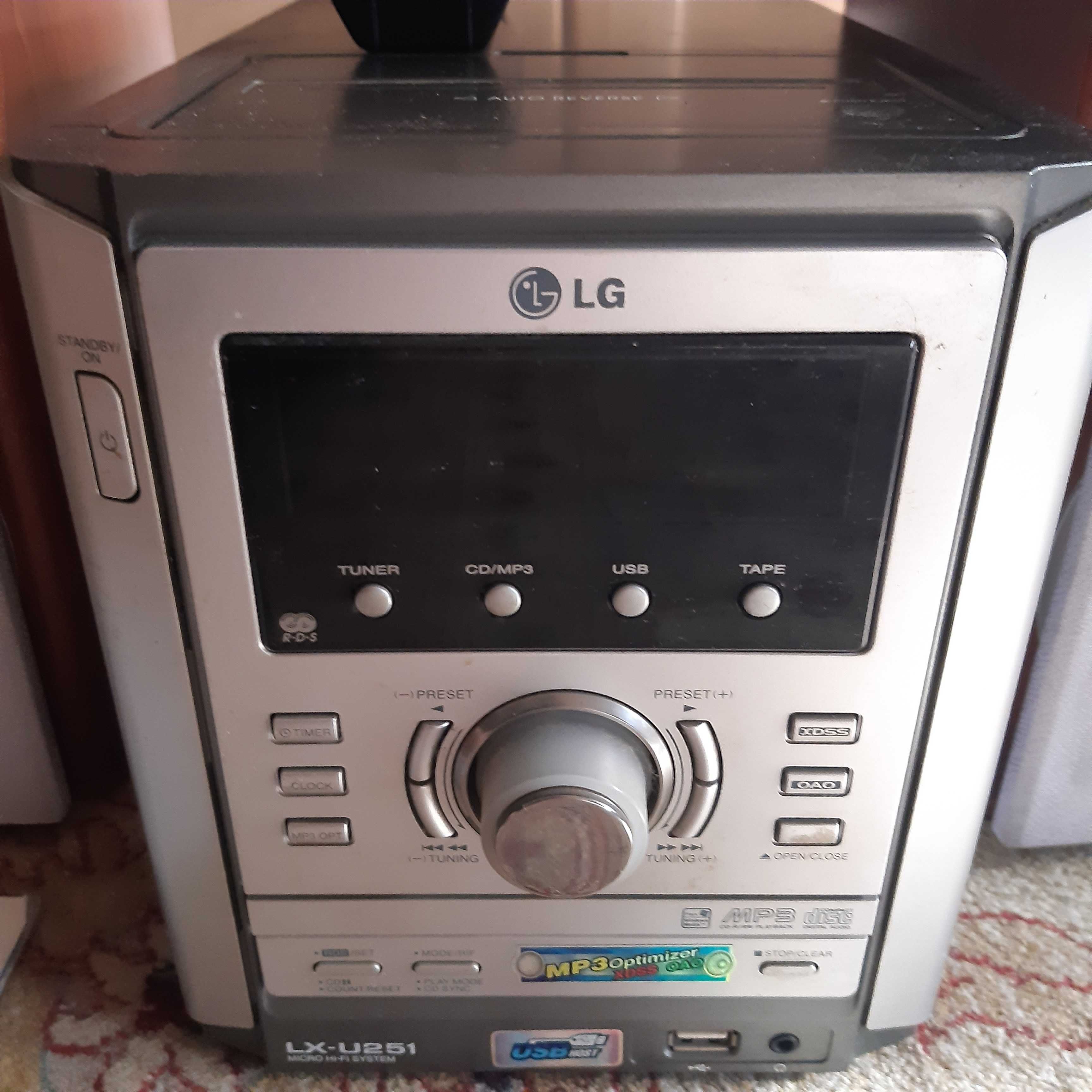 Mikro-Wieża Hi-Fi model U251 LX-U251A/D/X ; LXS-U251