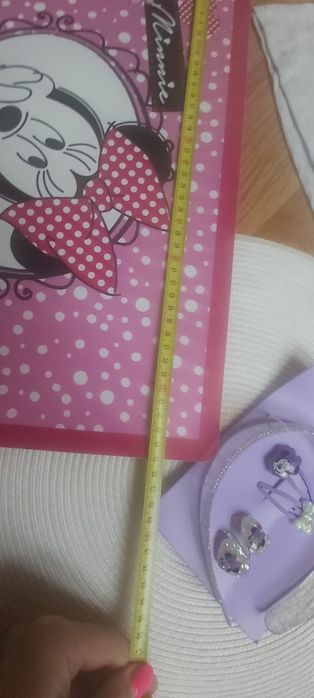 Mickey zestaw do włosów  opaska gumka spinki nowe