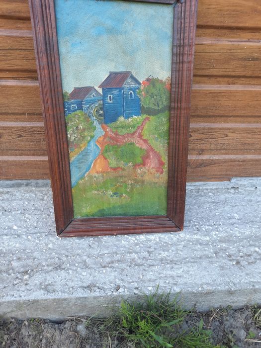 Sprzedam obraz olejny .