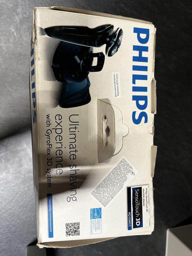 Електрична бритва philips senso touch 3d rq1250cc
