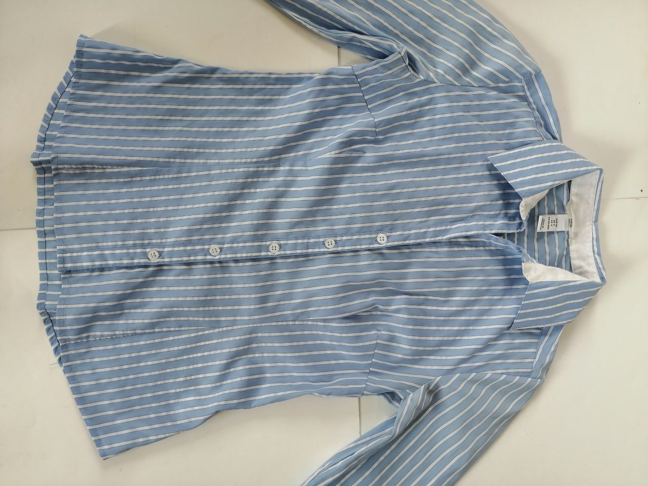 h&m koszula niebieska w pasy rozmiar 34