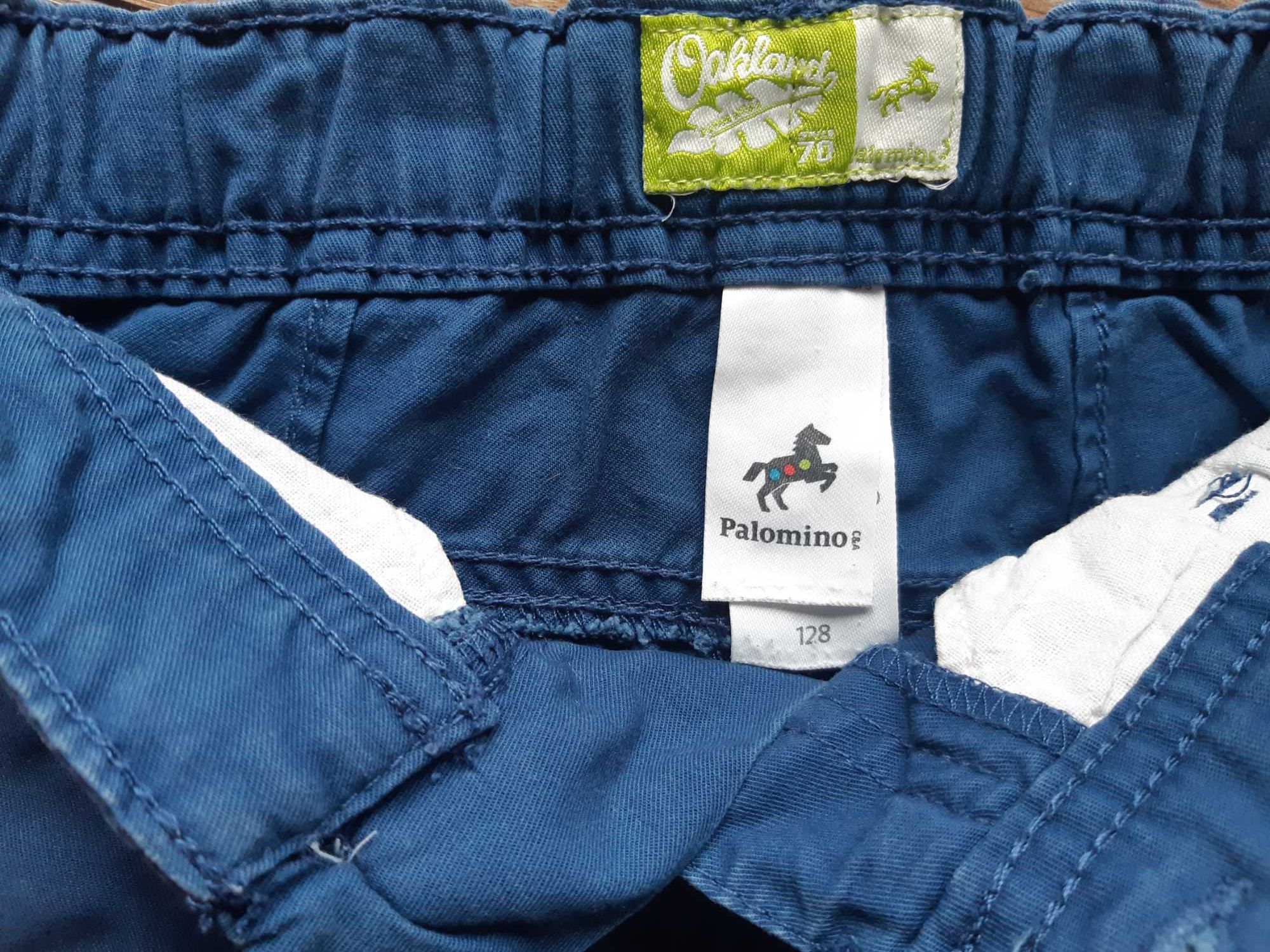 spodenki szorty jeans c&a reserved czerwone granatowe roz. 128