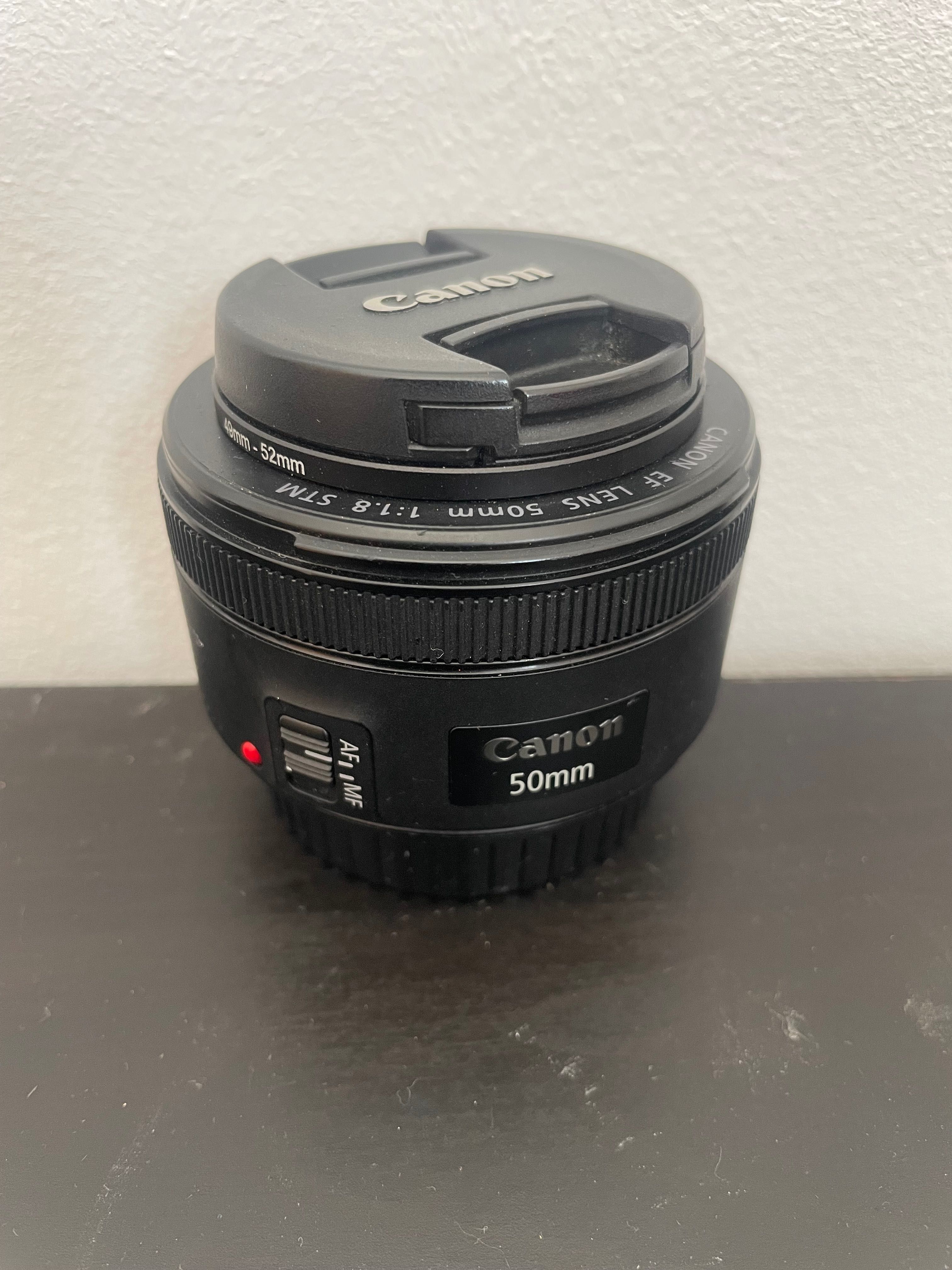 Canon 50mm f1.8 EF STM Objectiva